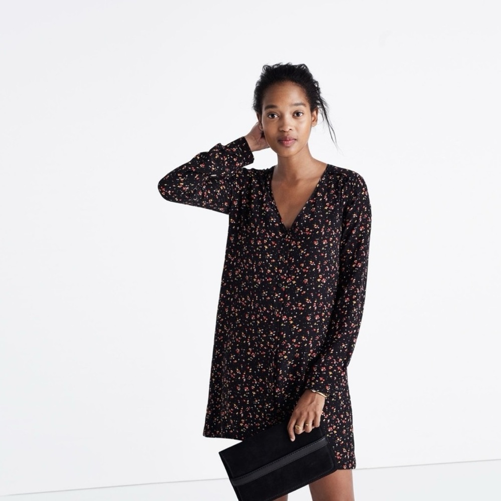 Madewell x Sézane Silk Elly Dress